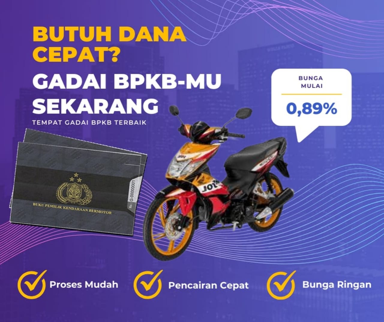 Kredit Jaminan Bpkb Motor Honda Blade Repsol Dapat Dana Berapa? Seperti Ini Simulasinya